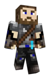 BrassyBones Minecraft avatar full body