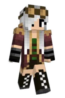 BraveMercury Minecraft avatar full body
