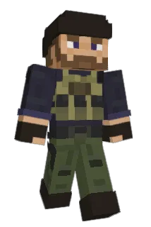 Bravo_Joker Minecraft avatar full body