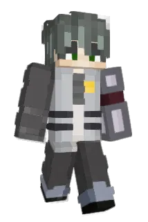 Brawnzy Minecraft avatar full body