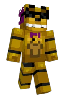 BreadyFredBear Minecraft avatar full body