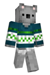 Breakdancer Minecraft avatar full body