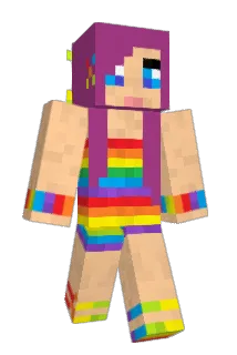 Breebee Minecraft avatar full body