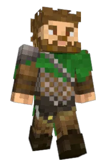 Brentipede Minecraft avatar full body