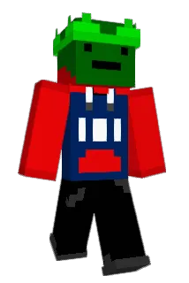 Bricsket Minecraft avatar full body