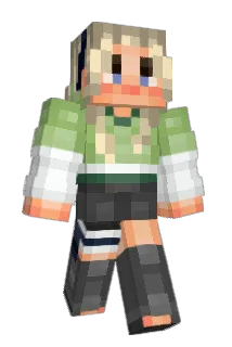Britainseyebrows Minecraft avatar full body