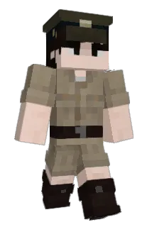 BritishRhodesia Minecraft avatar full body