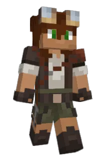 Britscher Minecraft avatar full body
