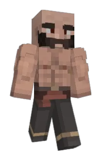 Brixin_Brown Minecraft avatar full body