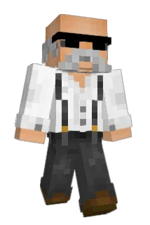 Brokker Minecraft avatar full body