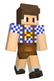 BronXii Minecraft avatar full body