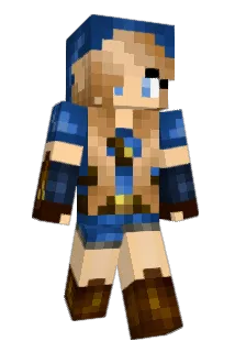 BrookieMonsta Minecraft avatar full body