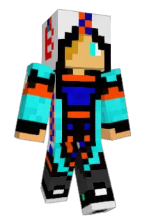 Broomykey Minecraft avatar full body