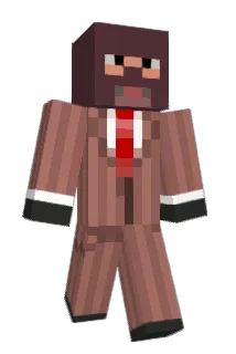 Brooski Minecraft avatar full body