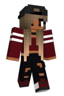 BrownieBae Minecraft avatar full body