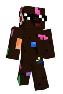 Brownieman Minecraft avatar full body