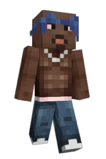 Brudaaa Minecraft avatar full body
