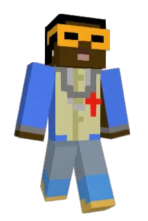 BruhDog Minecraft avatar full body