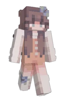 Brunettekitty Minecraft avatar full body