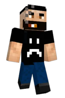 Brunisimo Minecraft avatar full body