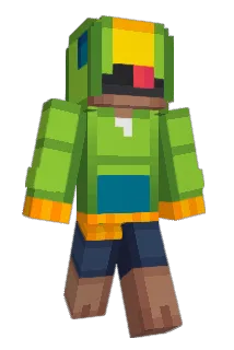 BrunoTornado Minecraft avatar full body