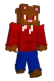 BryceeBear Minecraft avatar full body