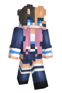 Bu_bbles Minecraft avatar full body