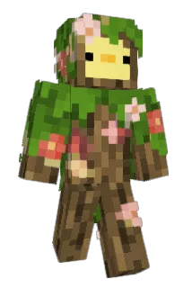 BubBigButt Minecraft avatar full body