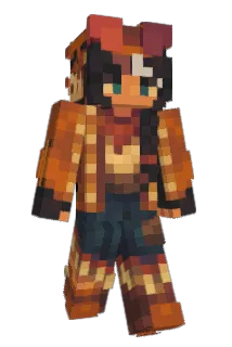 Bubaqueen Minecraft avatar full body