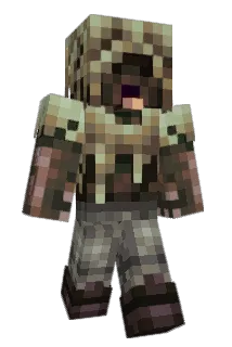 BubatzChecki Minecraft avatar full body