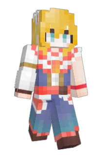 BubbleDrink Minecraft avatar full body