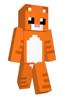 BubbleGum Minecraft avatar full body