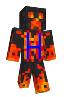 BubbleKid Minecraft avatar full body