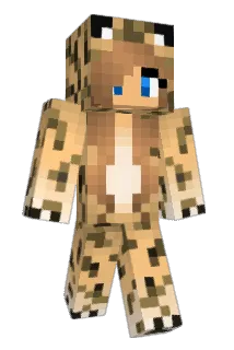 BubbleKittyXo Minecraft avatar full body