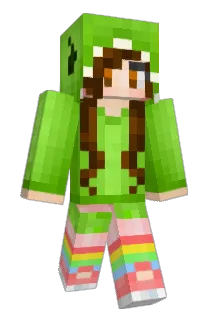 BubblesOo Minecraft avatar full body