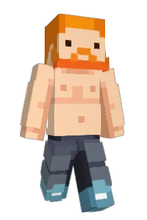 BubblyRaider Minecraft avatar full body
