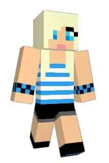 Bubblyy Minecraft avatar full body