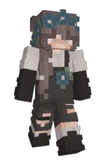 Bubbster Minecraft avatar full body