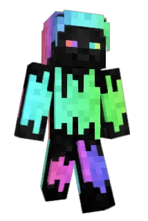Bubleack Minecraft avatar full body