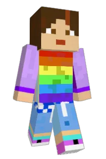 BubsTheRadish Minecraft avatar full body