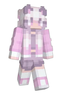 BucketChan Minecraft avatar full body