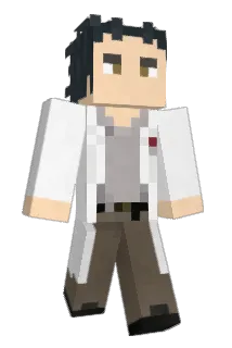 Bucketeering Minecraft avatar full body