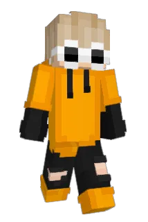Buckit Minecraft avatar full body
