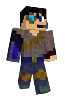 BucklerAce Minecraft avatar full body