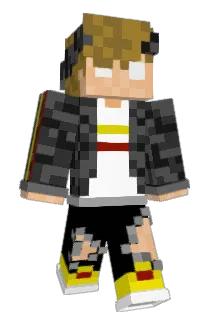 BudderPlaysMC Minecraft avatar full body