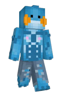 BuffMudkip Minecraft avatar full body