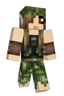 Buildress Minecraft avatar full body