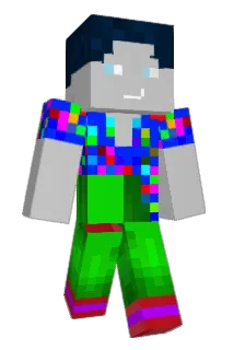 Buissnesmen Minecraft avatar full body