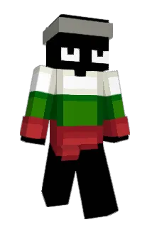 Bulgarian Minecraft avatar full body