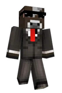 BullC Minecraft avatar full body